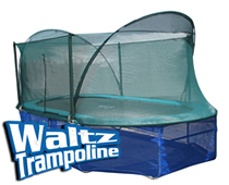 Oval Trampoline+Enclosure+Safety Skirt